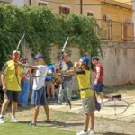 Divertimento e sport, una giornata inclusiva al Parco dei suoni all’istituto dei ciechi con la festa d’estate